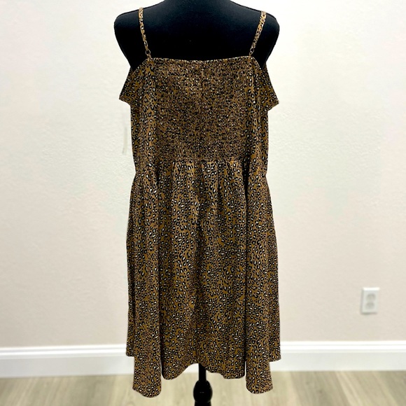 Simply Beautiful Georgette Smock-Back Cami Mini Dress NWT - Picture 4 of 14